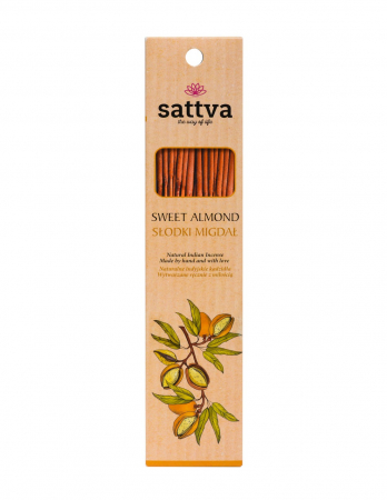 Betisoare Parfumate - Bețișoare parfumate cu Migdale Dulci – Sattva Ayurveda