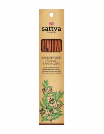 Betisoare Parfumate - Bețișoare parfumate cu Santal – Sattva Ayurveda