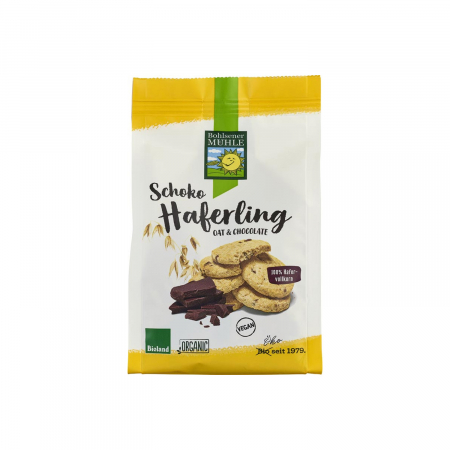 Alimente - Biscuiti BIO din faina de grau spelta, cu ovaz si unt, 125g Bohlsener Muhle