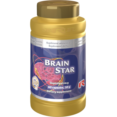 Suplimente concentrare si memorie - Brain Star, supliment alimentar pentru echilibru neurologic și cognititiv