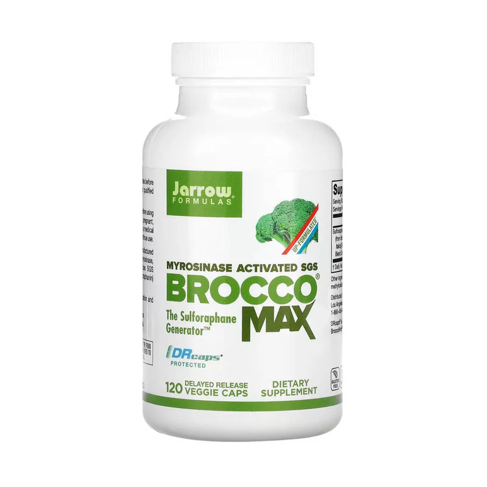 Vitamine si minerale - BroccoMax, (Sulforafan Glucozinolat), 120 capsule