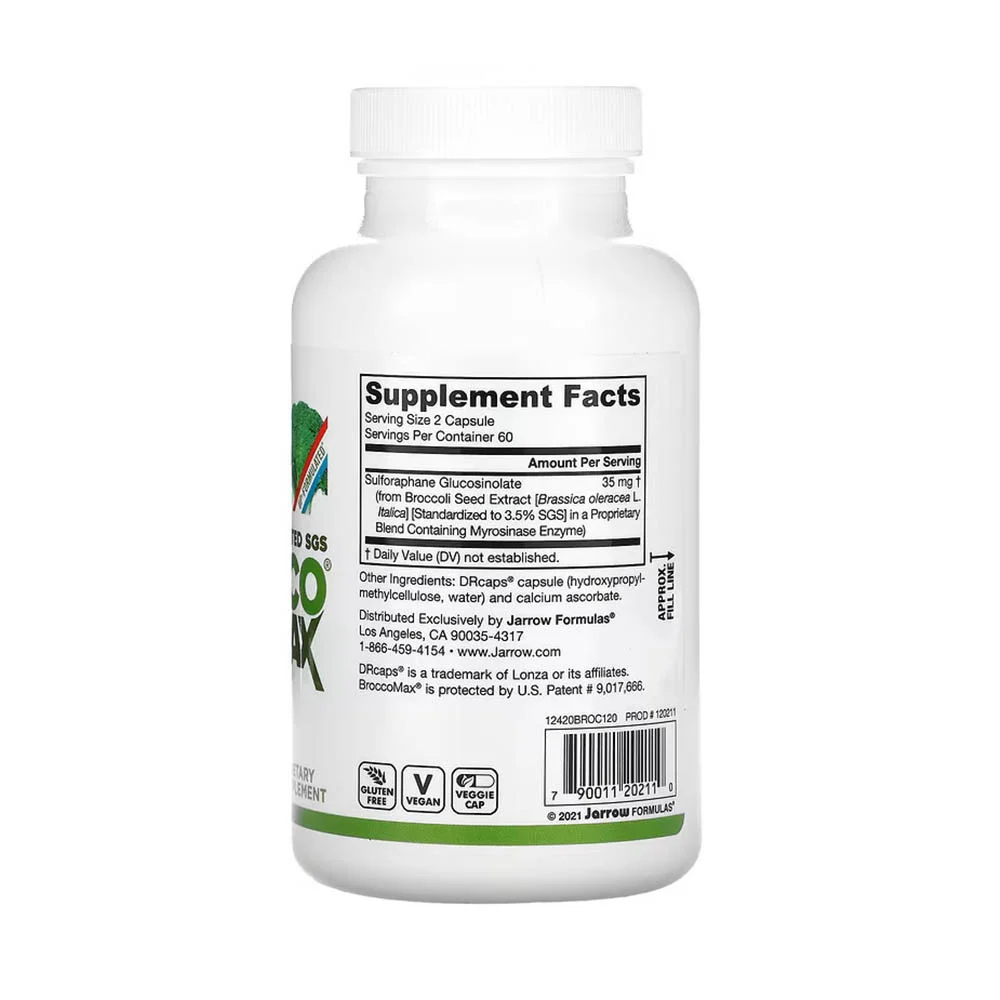 BroccoMax, (Sulforafan Glucozinolat), 120 capsule [1]