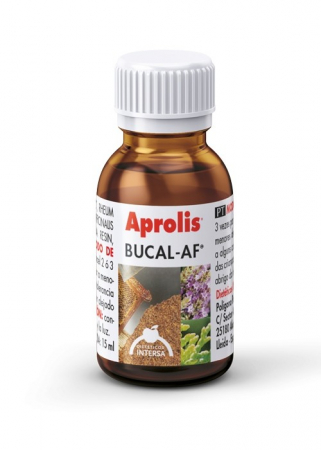 Bucal-AF, igienizant bucal cu extract de propolis, 15ml Aprolis [1]