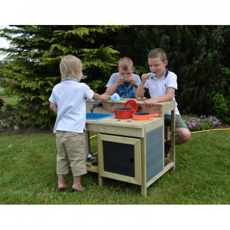 Bucatarie insula de gradina pentru copii (K2), Wendi Toys [1]