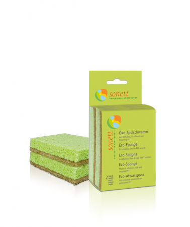 Detergenti vase - Burete Ecologic Pt. Spalat Vase 2 Buc. Sonett