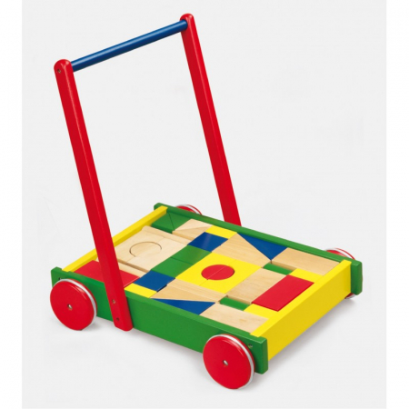 Cadru pentru mers multifunctional Viga cu cuburi [1]