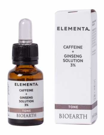 Ten problematic - Cafeina si Ginseng Beauty Booster, 15ml - Elementa Bioearth