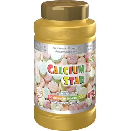 Remedii Naturale - Calcium Star, supliment alimentar pentru sănătatea oaselor