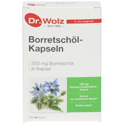 Capsule cu ulei de limba mielului bogat in acid gama linoleic Dr. Wolz 60cps [2]