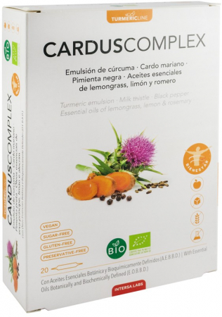 Capsule si tablete cu extracte naturale - Carduscomplex Bio, fiole 20x10ml Bipole