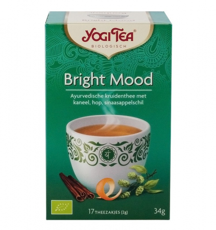 Alimente - Ceai Bio Buna Dispozitie, 17 Pliculete 34 G Yogi Tea