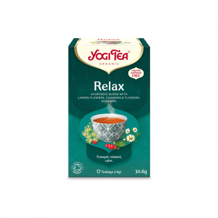 Alimente - Ceai BIO calmant, 17 pliculete x 1,8g (30,6g) Yogi Tea