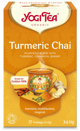 Ceai Bio Cu Turmeric (Curcuma), 17 Pliculete 34 G Yogi Tea [1]