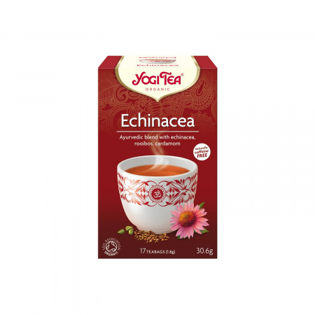 Alimente - Ceai BIO echinaceea, 17 pliculete - 30.6 Yogi Tea