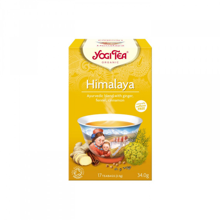 Alimente - Ceai BIO himalaya, 17 pliculete - 34 g Yogi Tea
