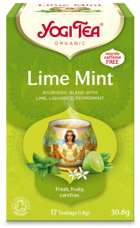 Ceai Bio Lamaie Si Menta, 17 Pliculete X 1,8G (30,6G) Yogi Tea [1]