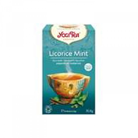 Alimente - Ceai BIO lemn dulce & menta, 17 pliculete - 30.6 g Yogi Tea