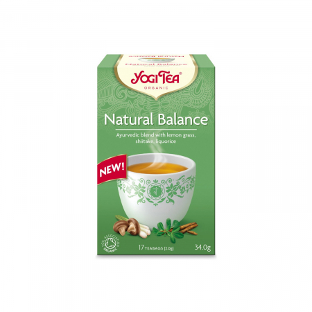 Alimente - Ceai BIO natural balance, 34,0g Yogi Tea