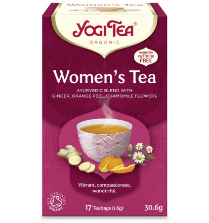 Alimente - Ceai Bio Pentru Femei, 17 Pliculete 30.6 G Yogi Tea