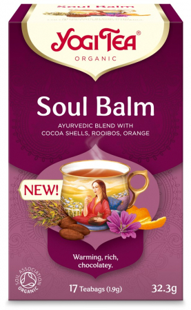 Alimente - Ceai Bio Soul Balm 17 Pliculete X 1,9 G (32,3 G) Yogi Tea