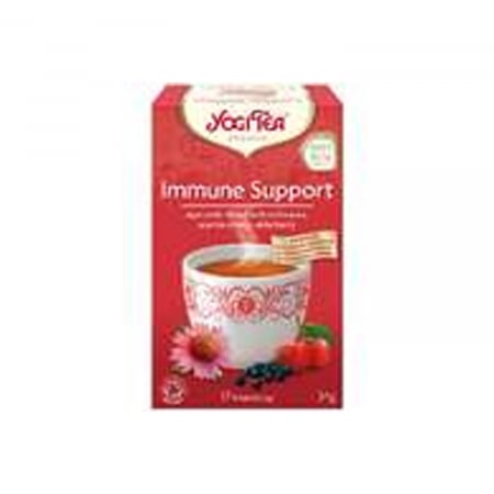 Bauturi - Ceai BIO sprijin imunitar, 17 pliculete - 34.0 g Yogi Tea
