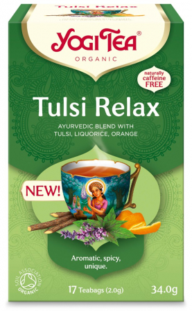 Alimente - Ceai Bio Tulsi Relax 17 Pliculete A 2,0 G (34,0 G) Yogi Tea