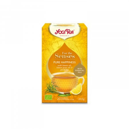 Ceai cu ulei esential, fericire pura, BIO 44g Yogi Tea [1]