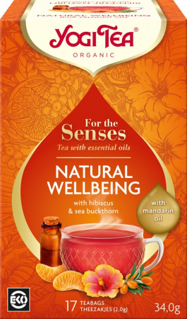 Alimente - Ceai Cu Ulei Esential, Natural Wellbeing, Bio 34G Yogi Tea