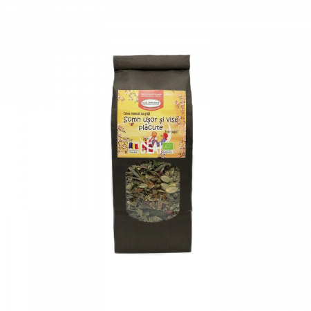 Alimente - Somn usor si vise placute - Ceai din plante BIO cu efect relaxant, 50 g