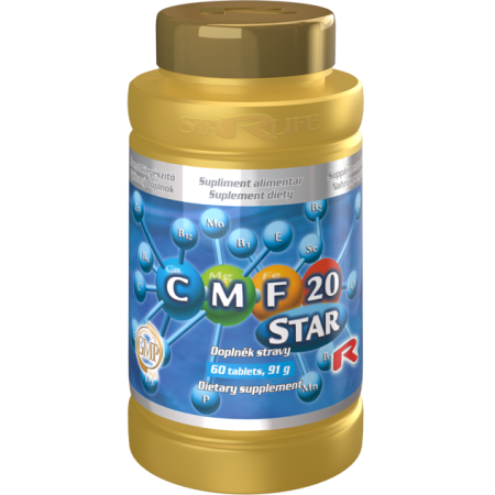 Vitamine si minerale - CMF 20 Star, Calciu, magneziu, fier și alte 20 de substanțe