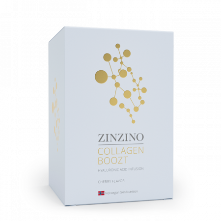 Remedii Naturale - Collagen Boozt, Colagen marin cu acid hialurionic - aromă de cireșe