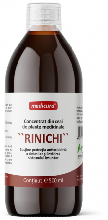 Remedii Naturale - Concentrat din plante medicinale pentru RINICHI, 500 ml