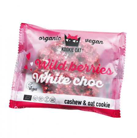 Gustari - Cookie cu fructe de pădure, fără gluten, bio 50g