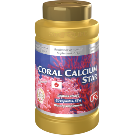 Vitamine si minerale - Coral Calcium Star, Calciu coral cu magneziu și vitamina D