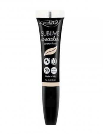 Corector, Primer - Corector lichid Sublime 04 - PuroBio Cosmetics