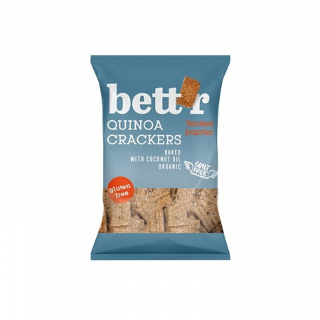 Alimente - Crackers cu quinoa si boia BIO, FARA GLUTEN 100g