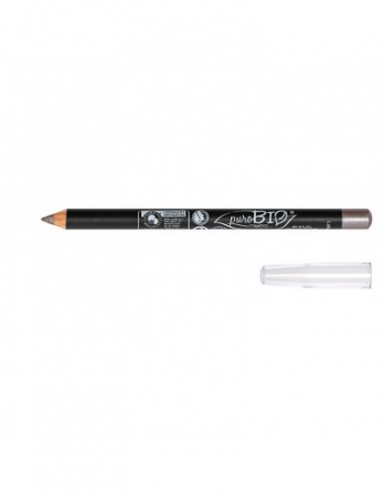 Creion de ochi - Creion de ochi Gri Argintiu 46 - PuroBio Cosmetics
