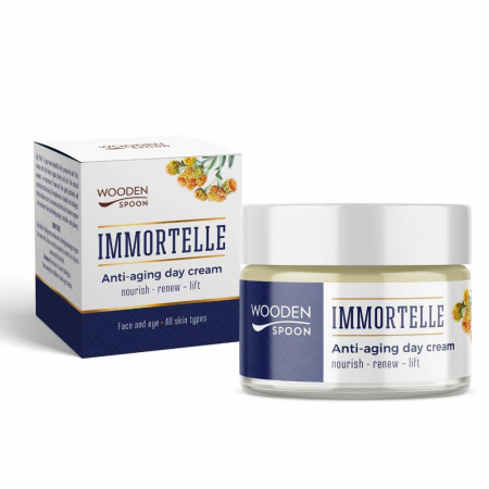 Frumusete & Ingrijire - Crema Anti-Aging Immortelle, 50ml, Wooden Spoon                                                     