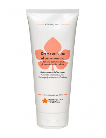 Ingrijire corp - Crema anticelulitica cu ardei iute, 200ml - Biofficina