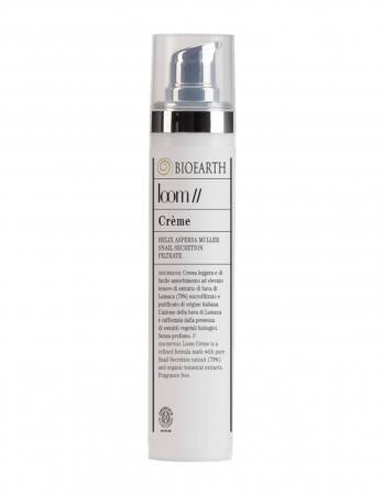 Creme de fata - Crema BIO cu melc, ten mixt si gras, 50 ml - Loom Bioearth