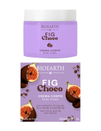 Spa & wellness - Cremă de corp Fig Choco, ciocolată și smochine, Bioearth, 300ml