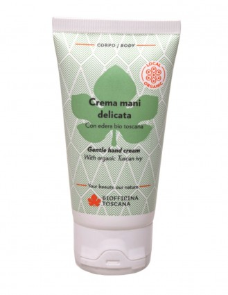 Ingrijire maini si picioare - Cremă de mâini bio cu iedera, 50ml - Biofficina Toscana
