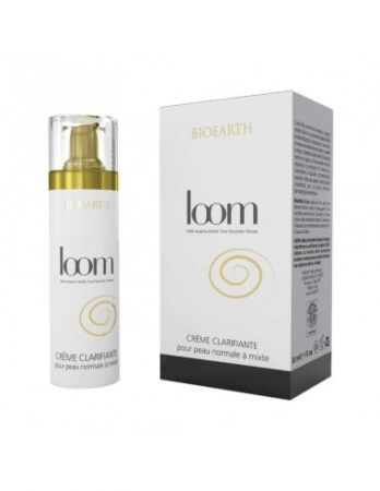 Remedii Naturale - Crema depigmentare pete cu melc, ten normal si mixt, 30ml - Loom Bioearth