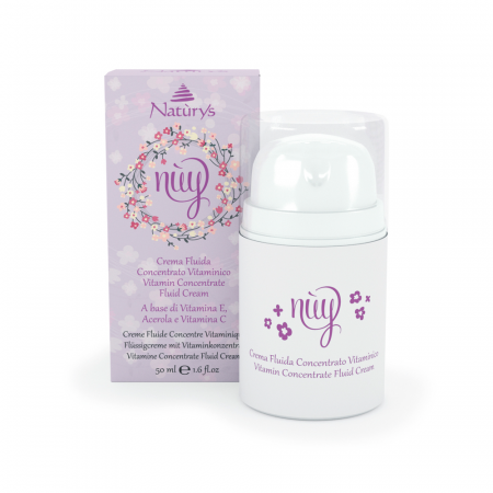 Ingrijire ten - Crema fluida concentrat vitaminic Naturys Nuy 50ml