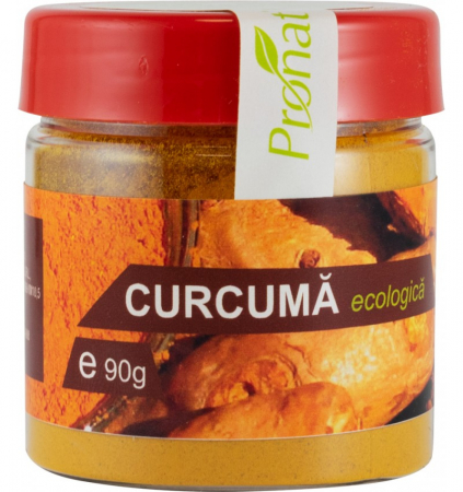 Condimente - Curcuma (turmeric) BIO, 90 g