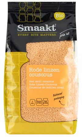Alimente - Cuscus din linte rosie bio 375g Smaakt