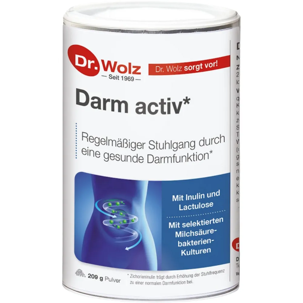 Remedii Naturale - DARM ACTIV Dr.Wolz Pulver 209 g
