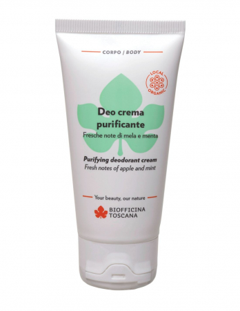 Igiena - Deodorant cremă purificator, 50ml - Biofficina