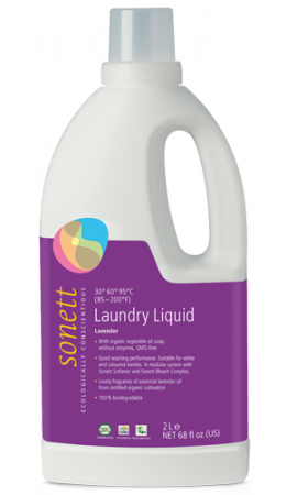 Detergenti rufe - Detergent Ecologic Lichid Pt. Rufe Albe Si Colorate Lavanda 2L Sonett