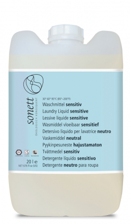 Detergenti rufe - Detergent Ecologic Lichid Pt. Rufe Albe Si Colorate Neutru 20L Sonett